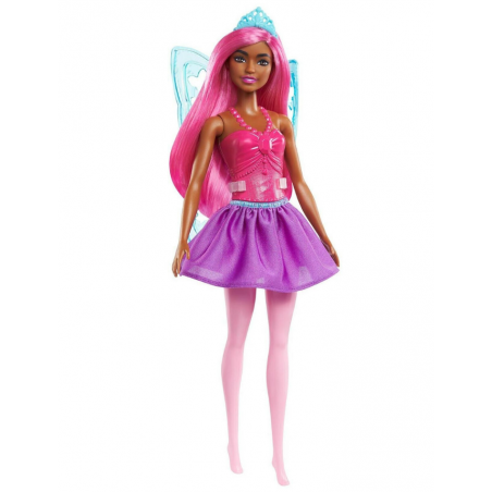 Barbie Dreamtopia Νεράιδα Μπαλαρίνα Ροζ Μαλλιά [GXD60]