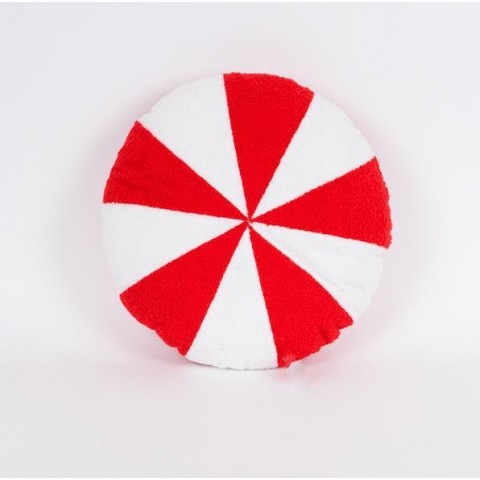 EUROLAMP ΜΑΞΙΛΑΡΙ ΣΤΡΟΓΓΥΛΟ, CANDY, 38x38cm (600-47187)