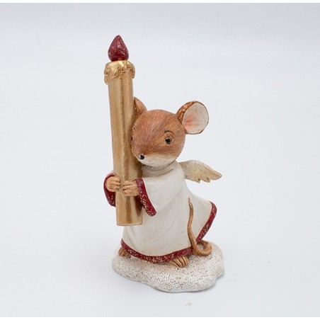 EUROLAMP ΔΙΑΚΟΣΜΗΤΙΚΟ ΠΟΛΥΡΕΖΙΝ, ΠΟΝΤΙΚΑΚΙ ΑΓΓΕΛΑΚΙ, 6.5x12cm (600-46910)