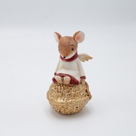 EUROLAMP ΔΙΑΚΟΣΜΗΤΙΚΟ ΠΟΛΥΡΕΖΙΝ, ΚΑΘΙΣΤΟ ΠΟΝΤΙΚΑΚΙ, 6.5x11cm (600-46911)