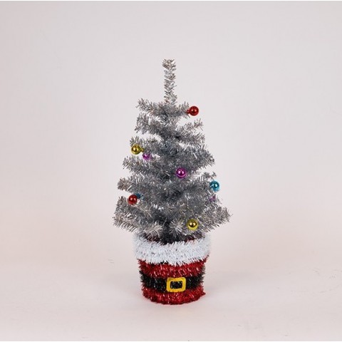 EUROLAMP ΔΕΝΤΡΑΚΙ ΣΤΟΛΙΣΜΕΝΟ ΜΕ ΒΑΣΗ ΑΗ ΒΑΣΙΛΗΣ, ΑΣΗΜΙ, 45cm (600-47072)