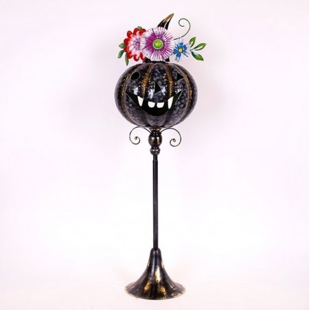 EUROLAMP ΜΕΤΑΛΛΙΚΟ STAND ΚΟΛΟΚΥΘΑ, HALLOWEEN, 85cm (600-47992)