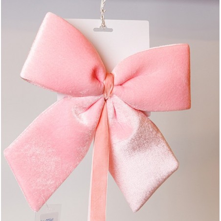 EUROLAMP ΦΙΟΓΚΟΣ, ΒΕΛΟΥΔΙΝΟΣ ΡΟΖ, ΜΕ ΚΟΡΔΕΛΑ, 28cm (600-47564)