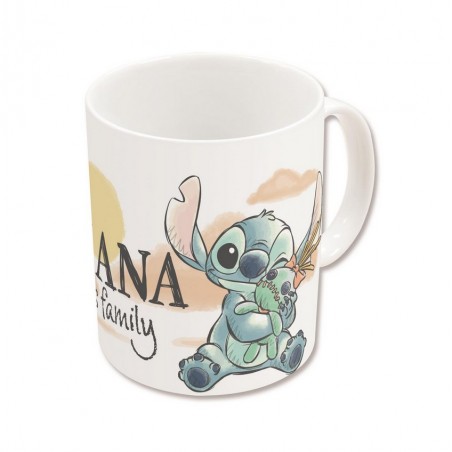 Stor Disney: Stitch & Angel Ohana Dnls - Young Adult Ceramic Mug In Gift Box (325ml) (93492)