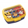 Stor: Paw Patrol Boy Rescue Pups - Funny Sandwich Box With Cutlery (81609)