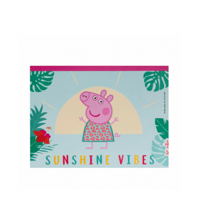 As Company Σετ Ζωγραφικής Διάφανη Τσάντα Peppa Pig (1023-68002)