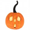 Iliadis ΠΟΡΤΟΚΑΛΙ ΚΕΡΑΜΙΚΗ ΚΟΛΟΚΥΘΑ ΚΗΡΟΠΗΓΙΟ HALOWEEN 18Χ18Χ26cm ΜΕ ΦΩΣ (90804)