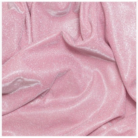 Iliadis Elastan Lurex Ύφασμα Διακόσμησης 50x300εκ. Ροζ (83932)