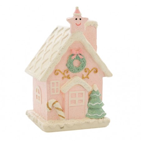 Iliadis ΡΟΖ ΠΟΛΥΡΕΖΙΝ ΣΠΙΤΑΚΙ 9.5Χ8Χ15cm (86635)