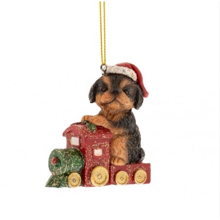 Iliadis ΚΑΦΕ ΠΟΛΥΡΕΖΙΝ ΣΚΥΛΑΚΙ ΣΕ ΤΡΕΝΟ ΚΡΕΜΑΣΤΟ ΣΤΟΛΙΔΙ 7Χ3Χ7cm (86631)