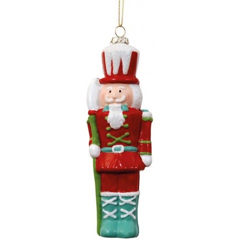 Lianos Κρεμαστό Ζαχαρωτό Στρατιώτης Χριστουγεννιάτικο Στολίδι 5 x 5 x 16(h)cm (50190168)