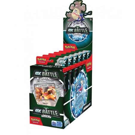 Kangashan Greninja Ex Battle Pokémon Deck Display Box ( 6 τεμάχια) (POK852633) (290-86263)
