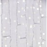 EUROLAMP ΚΟΥΡΤΙΝΑ, 500 FLASH LED , ΔΙΑΦΑΝΟ ΚΑΛΩΔΙΟ, ΛΕΥΚΟ LED (H250 x L300cm, 20 ΣΕΙΡΕΣ x 25 LED), ΙΡ44 600-02690
