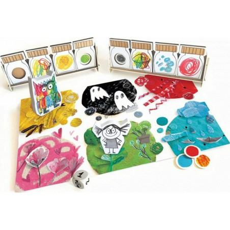 Επιτραπέζιο Παιχνίδι Το Τερατάκι Των Χρωμάτων για 2-5 Παίκτες 4+ Ετών Kaissa