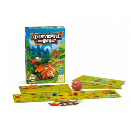 Επιτραπέζιο Παιχνίδι Ο Σκατζόχοιρος & Η Αλεπού για 1-4 Παίκτες 4+ Ετών Kaissa