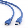 CABLEXPERT USB3.0 AM TO MICRO BM CABLE 1,8m CCP-MUSB3-AMBM-6
