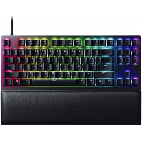 Razer HUNTSMAN V2 - Tenkeyless Optical Gaming Keyboard (Clicky Purple Switch) - US Layout