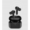 QCY T10PRO TWS BLACK Dual Driver 4-mic noise cancel. True Wireless Earbuds - Quick Charge 600mAh - I