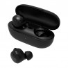 QCY T17 TWS BLACK 6mm dynamic driver-mic noise cancel. Music time: 4h. Calling time: 3