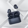 QCY HT01C ANC TWS BLACK Dual Driver 4-mic noise cancel. True Wireless Earbuds - Quick Charge 600mAh