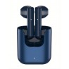QCY T12S TWS DARK BLUE Dual Driver 4-mic noise cancel. True Wireless Earbuds - Quick Charge 380mAh