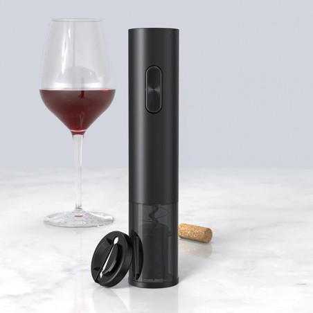 ΗΛΕΚΤΡΙΚΟ ΑΝΟΙΧΤΗΡΙ ΚΡΑΣΙΩΝ - WINE OPENER - BLACK