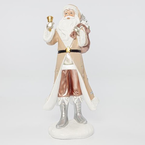 EUROLAMP ΑΓΙΟΣ ΒΑΣΙΛΗΣ ΡΟΖ ΜΕ ΣΑΚΟ, ΕΠΙΤΡΑΠΕΖΙΟΣ, 17x15x39,1cm 600-41146