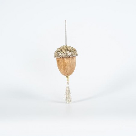 EUROLAMP ΒΕΛΟΥΔΙΝΟ ΚΟΥΚΟΥΝΑΡΙ, ΜΟΚΑ, ΜΕ GLITTER, 8x20cm 600-44719