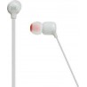 JBL T110, IN EAR UNIVERSAL HEADPHONES 1-BUTTON MIC/REMOTE WHITE