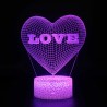 ΤΡΙΣΔΙΑΣΤΑΤΟ 3D ΕΠΙΤΡΑΠΕΖΙΟ ΦΩΤΙΣΤΙΚΟ ΚΑΡΔΙΑ LOVE RGB ΜΕ ΤΗΛΕΧΕΙΡΙΣΤΗΡΙΟ OEM