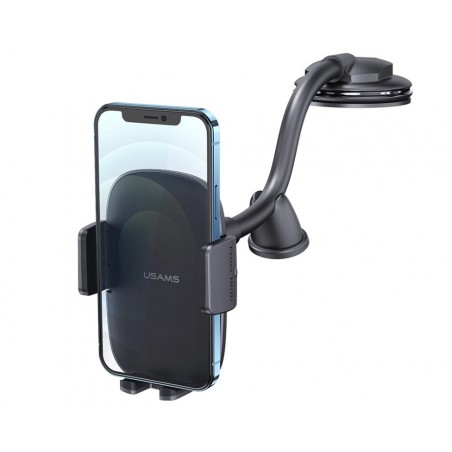 USAMS ΒΑΣΗ SMARTPHONE ΑΥΤΟΚΙΝΗΤΟΥ US-ZJ065 ΓΙΑ ΤΑΜΠΛΟ/ ΠΑΡΜΠΡΙΖ ΜΑΥΡΗ