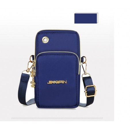 ΤΣΑΝΤΑΚΙ ΚΙΝΗΤΟΥ JINGPIN ME 3 ΘΗΚΕΣ ΜΠΛΕ OEM