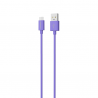 RIVERSONG CABLE USB TO MICRO USB 3A LOTUS 08 1.2M PURPLE