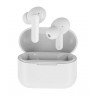QCY T10 TWS WHITE Dual Armature Driver 4-mic noise cancel. True Wireless Earbuds Quick Charge 600mAh
