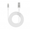 CELLY COLOR DATA CABLE EXTRA STRONG LIGHTNING USB ΛΕΥΚΟ